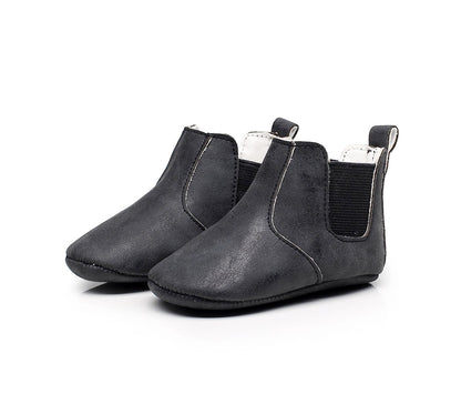 schoentjes little wonderland, black - BABY MOCS