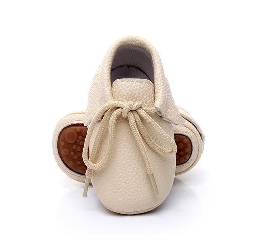 schoentjes little camper, beige - BABY MOCS