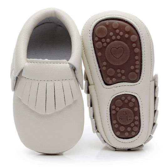 schoentjes neutral, beige - BABY MOCS