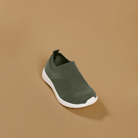 sneakers little runner, groen - BABY MOCS