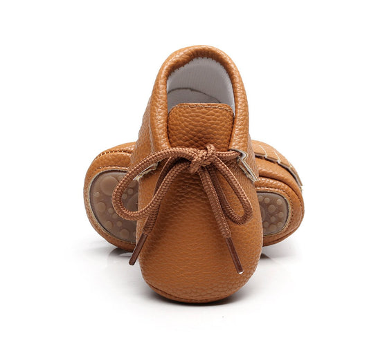 schoentjes little camper, brown - BABY MOCS