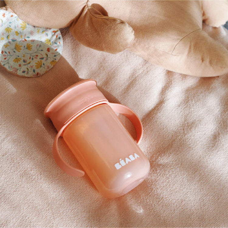 drinkbeker 360°, pink - BEABA
