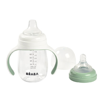 meegroeifles 2-in-1, sage green - BEABA