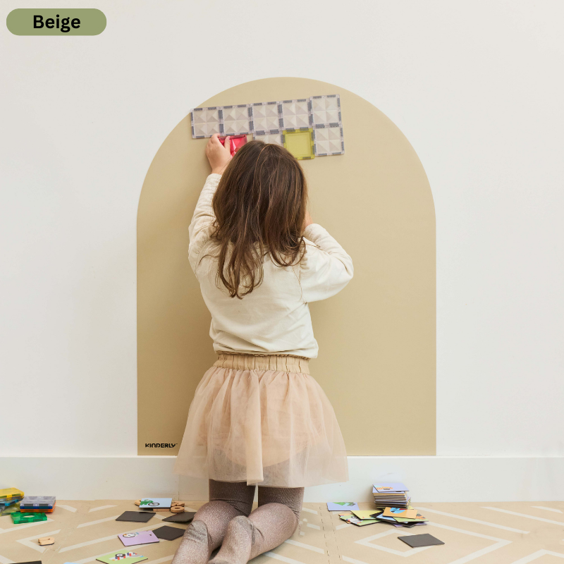 verplaatsbare magnetische muursticker, sand - KINDERLY