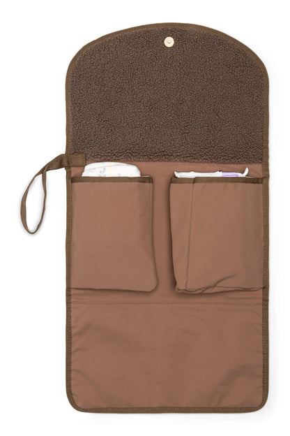 verschoonmat teddy plus, bruin - STUDIO NOOS