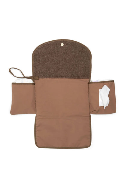 verschoonmat teddy plus, bruin - STUDIO NOOS