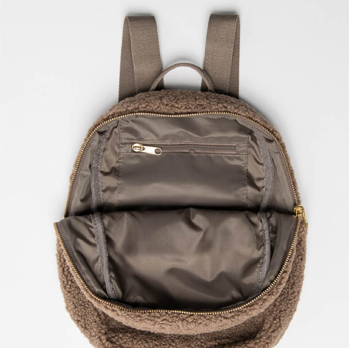 rugzak mini teddy, brown - STUDIO NOOS