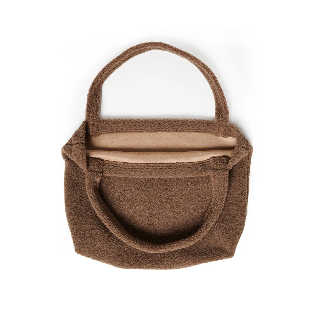 mom bag teddy, brown - STUDIO NOOS