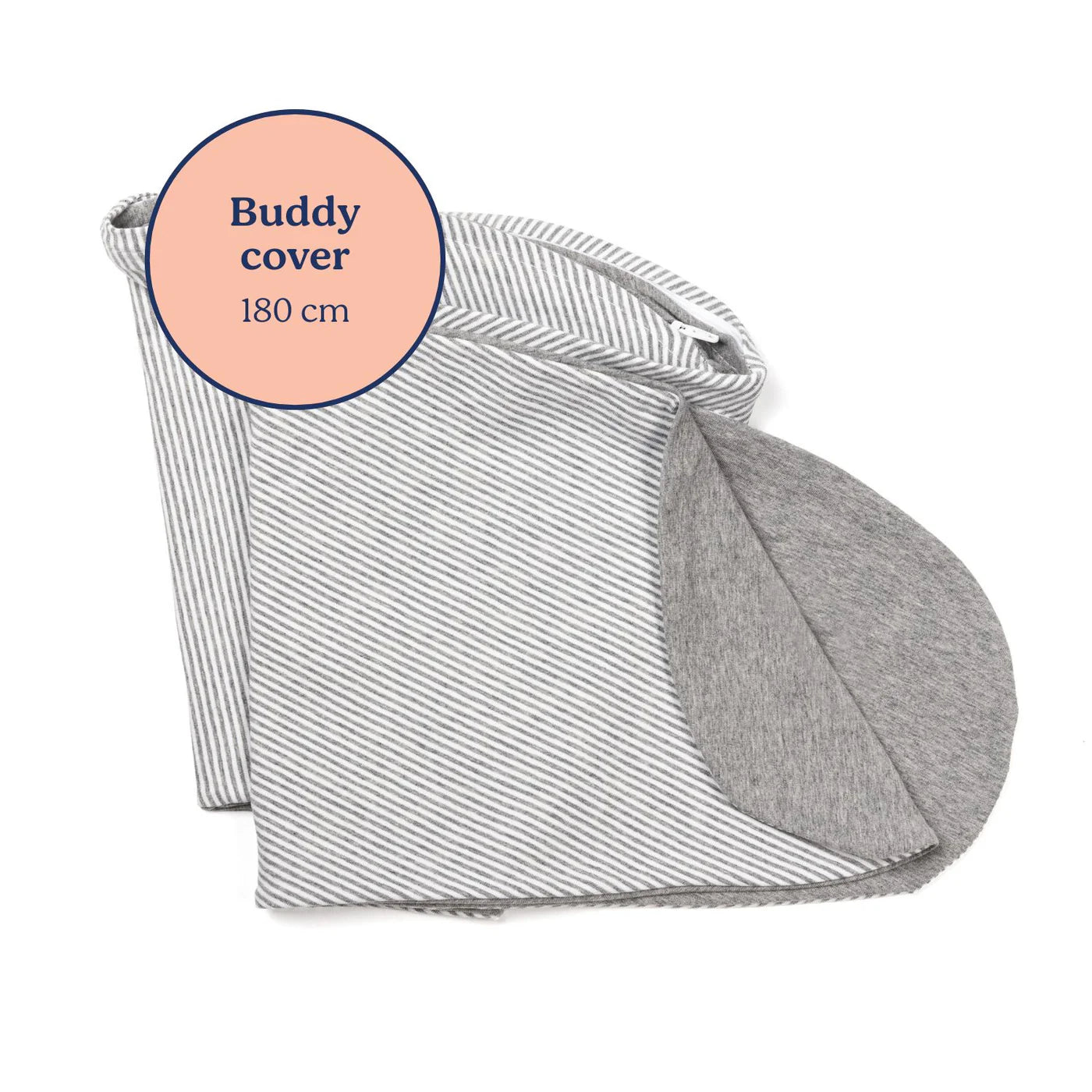 hoes voedingskussen buddy, classic grey - DOOMOO