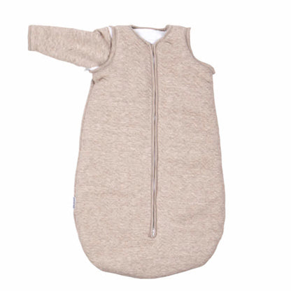 slaapzak 70 cm winter, chevron light camel - POETREE KIDS