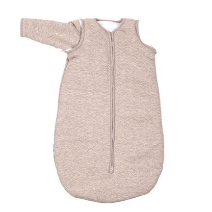 slaapzak 70 cm winter, chevron light camel - POETREE KIDS