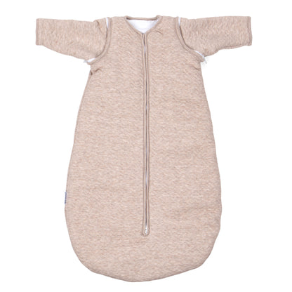 slaapzak 70 cm winter, chevron light camel - POETREE KIDS