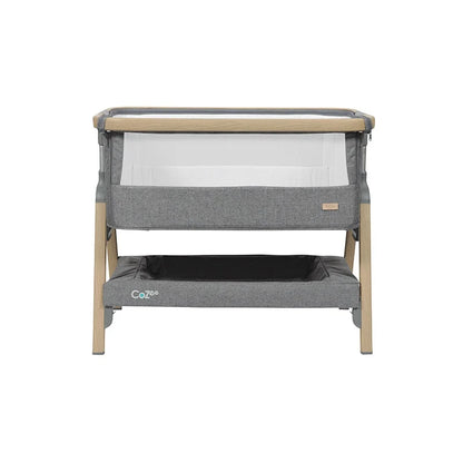 co-sleeper CoZee, oak/charcoal - TUTTI BAMBINI