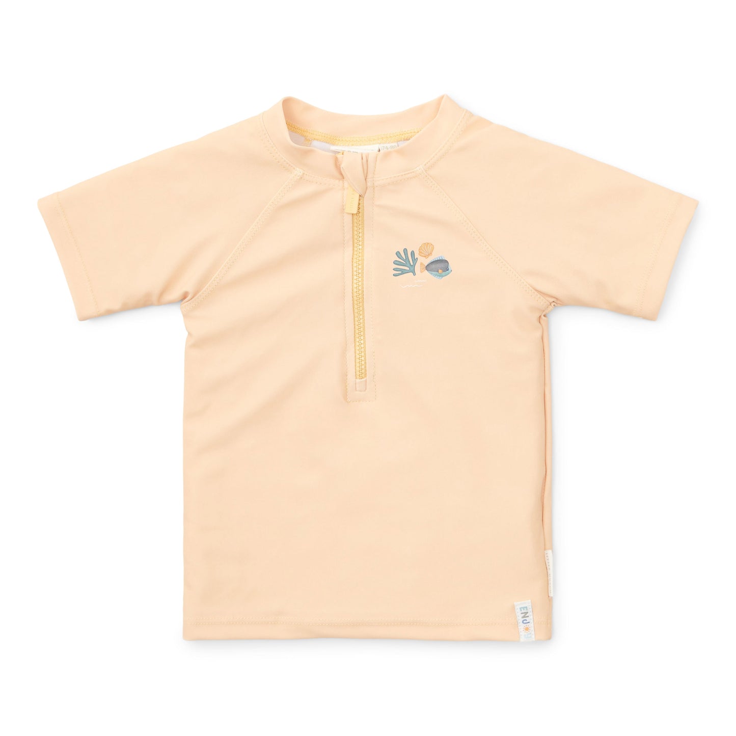 UV zwem t-shirt, honey yellow - LITTLE DUTCH