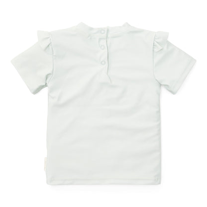 UV zwem t-shirt, sea green - LITTLE DUTCH