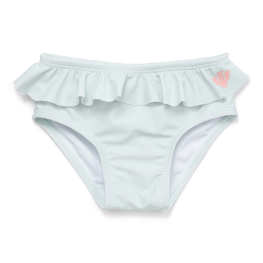 bikinibroek ruffle, sea green - LITTLE DUTCH