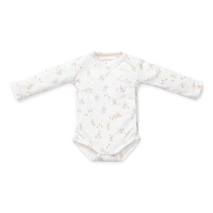 body lange mouw, baby bunny - LITTLE DUTCH