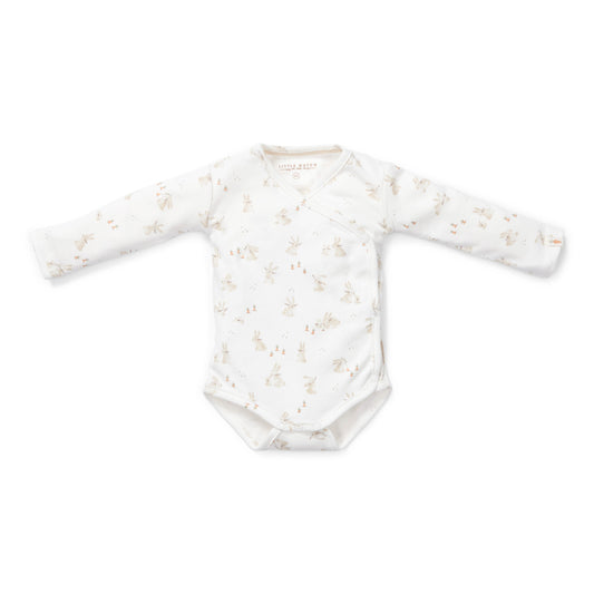 body lange mouw, baby bunny - LITTLE DUTCH