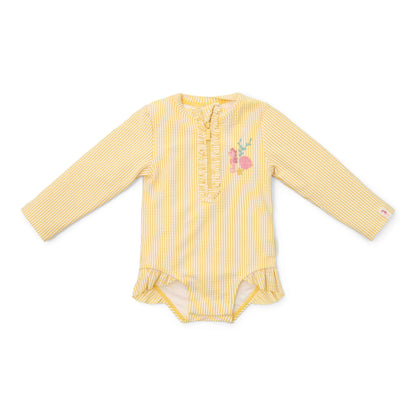UV badpak ocean treasures, yellow - LITTLE DUTCH