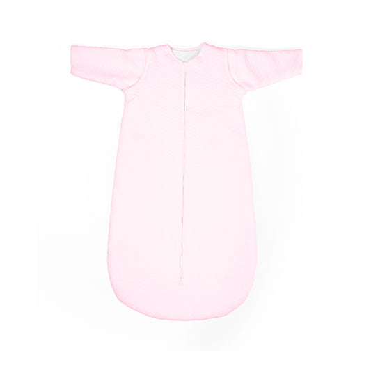 slaapzak 90 cm winter, chevron light pink - POETREE KIDS