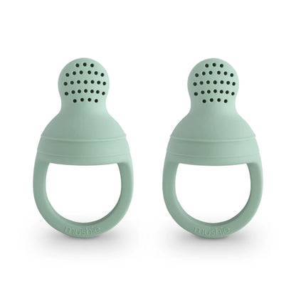 teething feeder, cambridge blue - MUSHIE