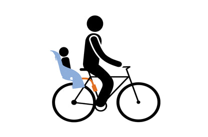 fietsstoel yepp 2 maxi, black - THULE