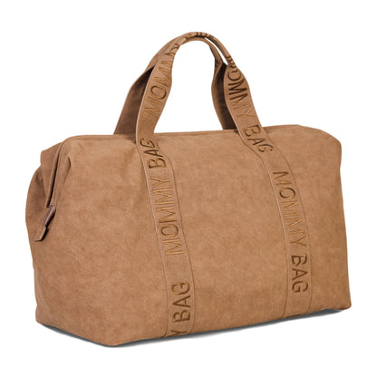 luiertas 'mommy bag' signature prestige, hazelnoot - CHILDHOME