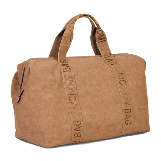 luiertas 'mommy bag' signature prestige, hazelnoot - CHILDHOME