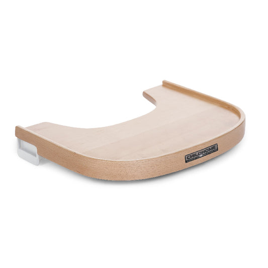 meegroeistoel evolu 2, eettablet, hout naturel - CHILDHOME