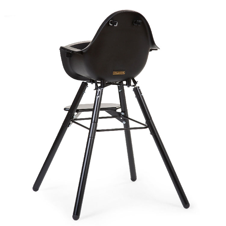 meegroeistoel evolu 2, black - CHILDHOME
