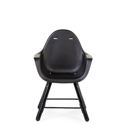 meegroeistoel evolu 2, black - CHILDHOME