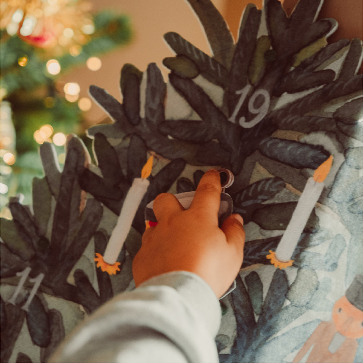 aftelkalender kerstboom vilt - THAT'S MINE