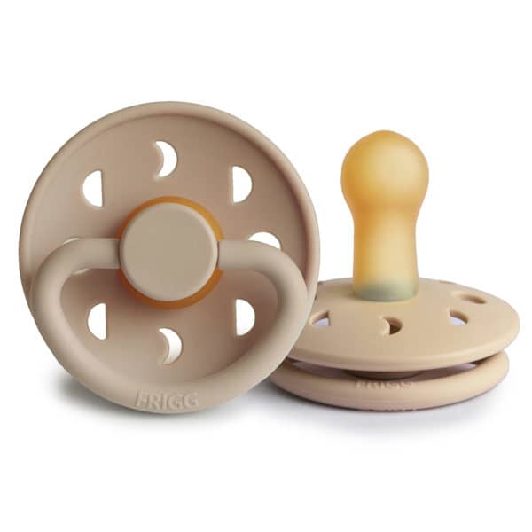 fopspeen moon latex, croissant, 6-36 mnd. - FRIGG