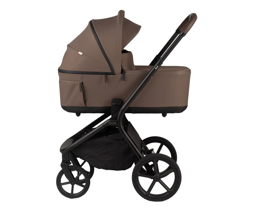 opvouwbare mand noa, chocolate - PERICLES