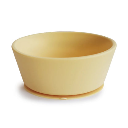 kommetje silicone, pale daffodil - MUSHIE