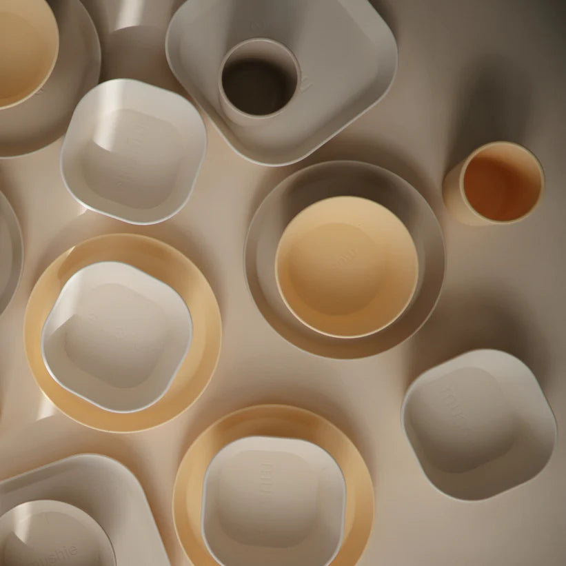 drinkbeker set, ivory - MUSHIE