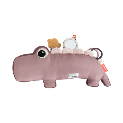 kussen tummy time croco, powder – DONE BY DEER