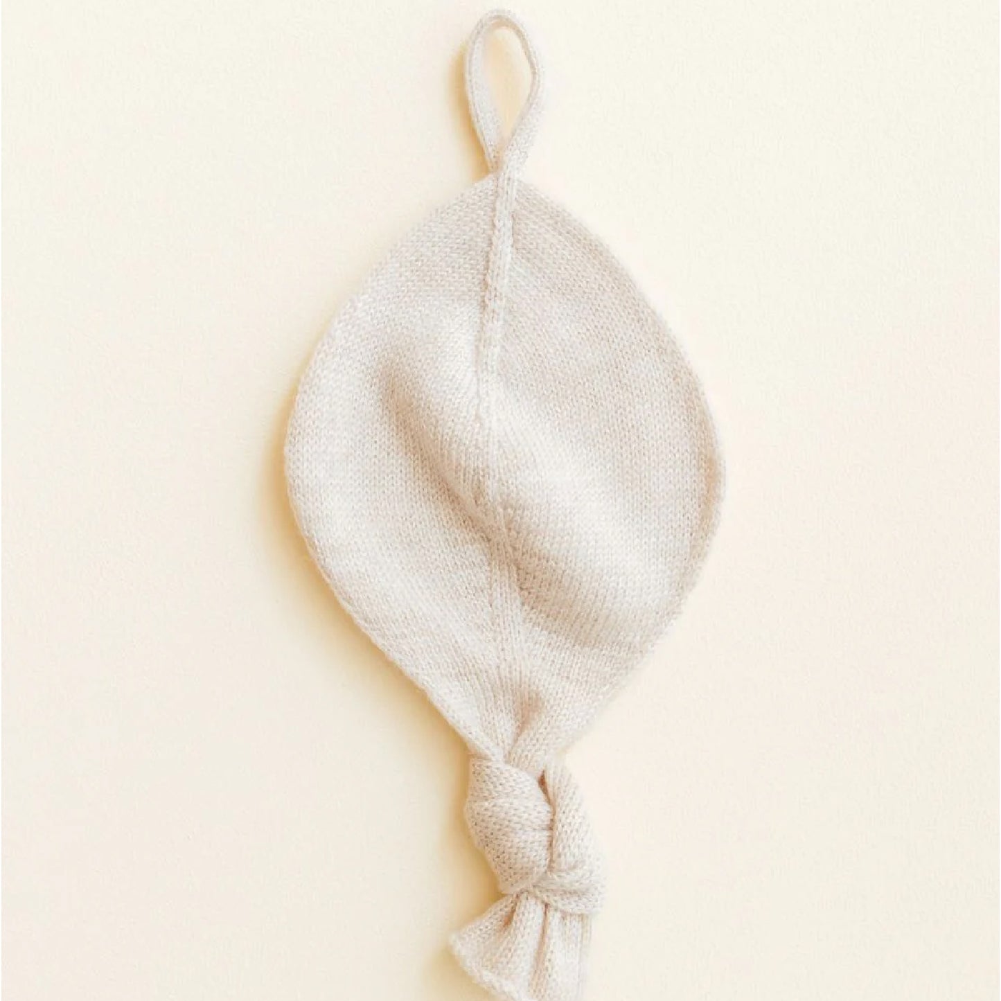 knuffeldoekje titi, cream – HVID