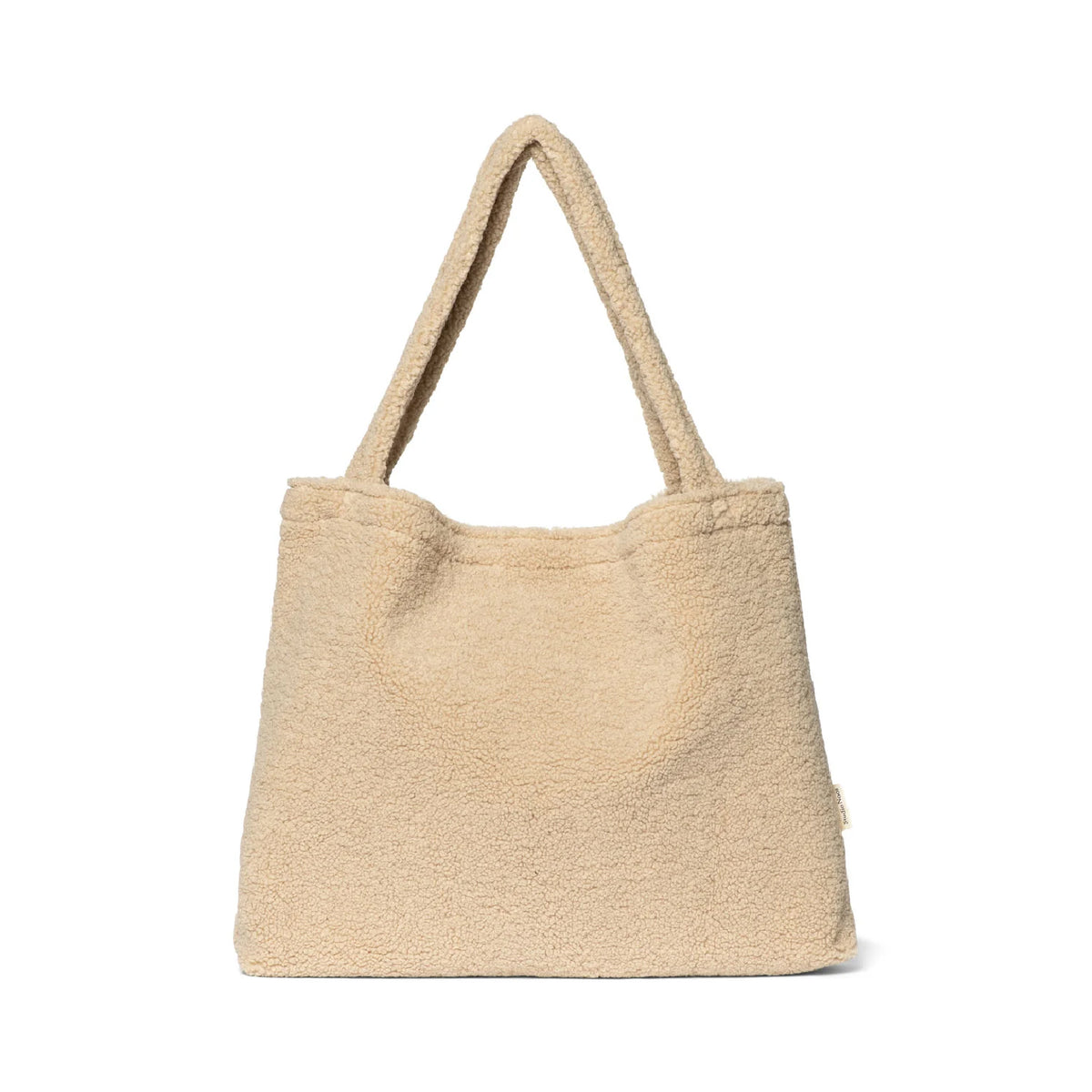 mom bag teddy, ecru - STUDIO NOOS