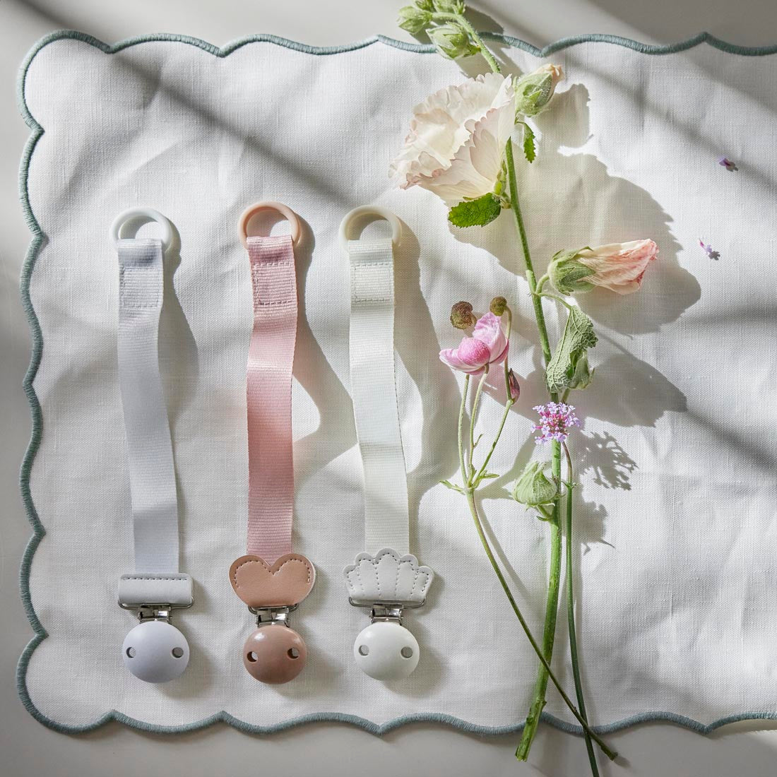 speenkoord, blushing pink - ELODIE