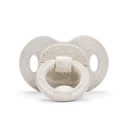 fopspeen bamboe +3m, lily white - ELODIE