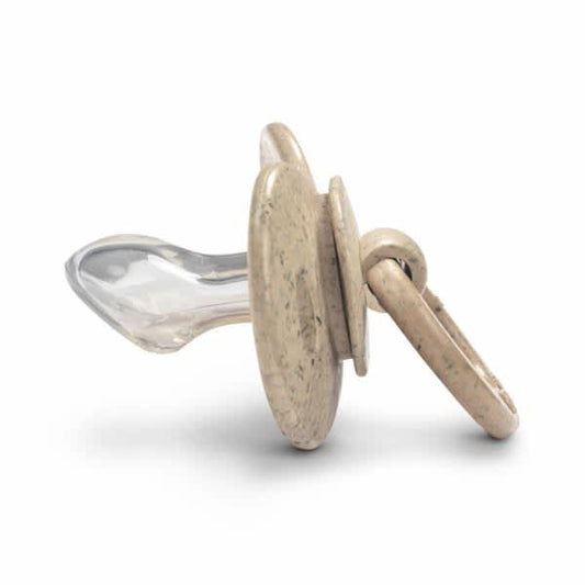 fopspeen bamboe +3m, pure khaki - ELODIE