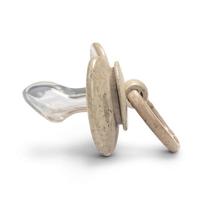 fopspeen bamboe +3m, pure khaki - ELODIE