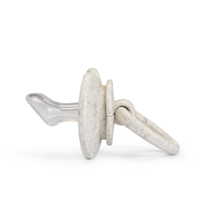 fopspeen bamboen newborn, vanilla white - ELODIE