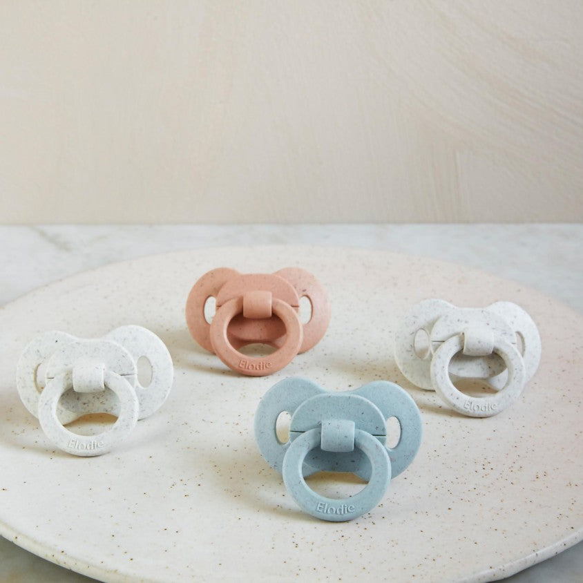 fopspeen bamboen newborn, vanilla white - ELODIE
