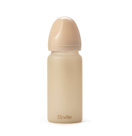 zuigfles glas, 260 ML, pure khaki – ELODIE