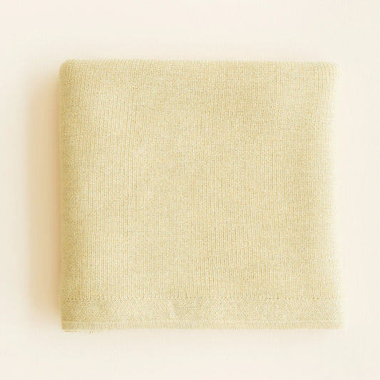 dekentje felix, light yellow - HVID