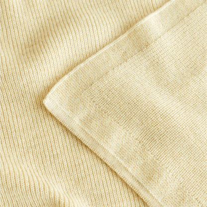 dekentje felix, light yellow - HVID