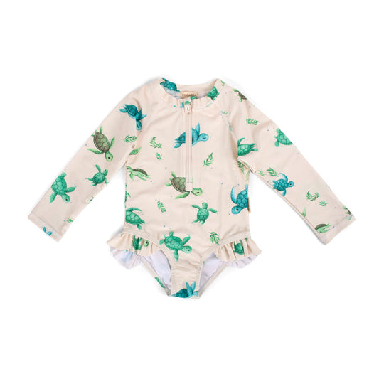 UV badpak vilje, first swim - FILIBABBA