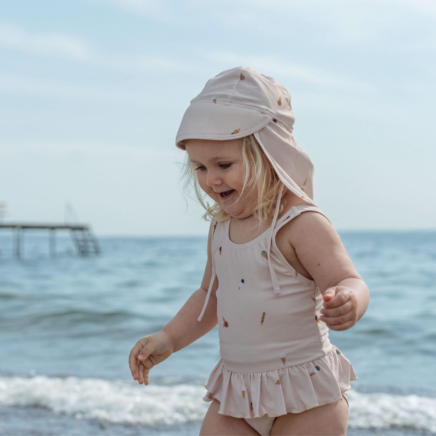 UV zwemhoedje lykke, 1-3 jr., cool summer - FILIBABBA